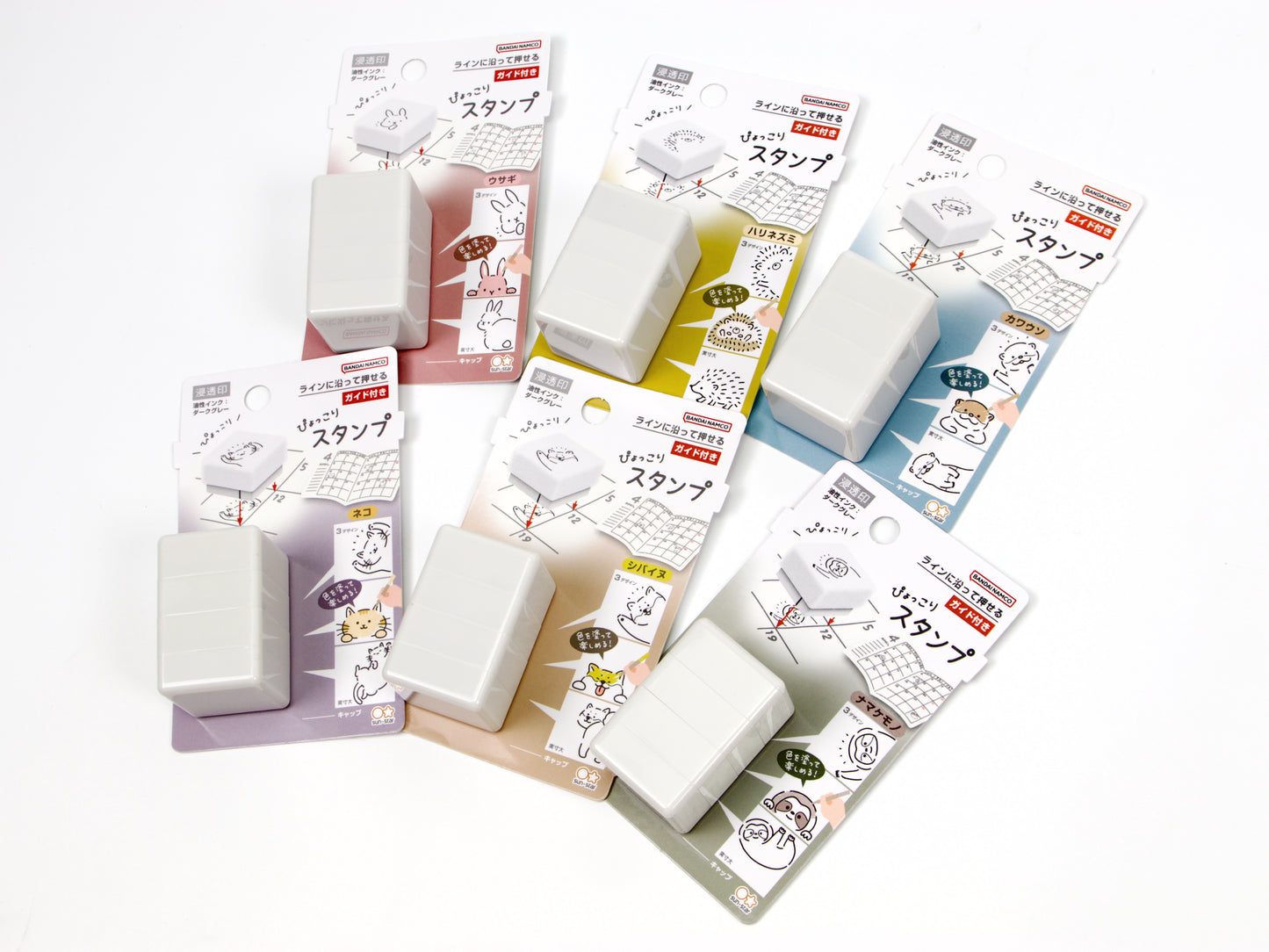 Sello de media cara para pintar de Midori