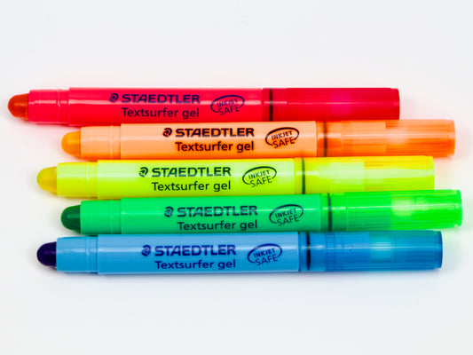 Juego de 5 colores Staedtler Textsurfer Gel