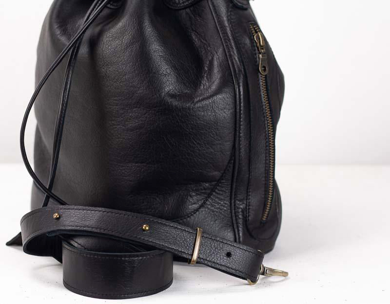 Bolso tipo cubo Milloo Danae negro