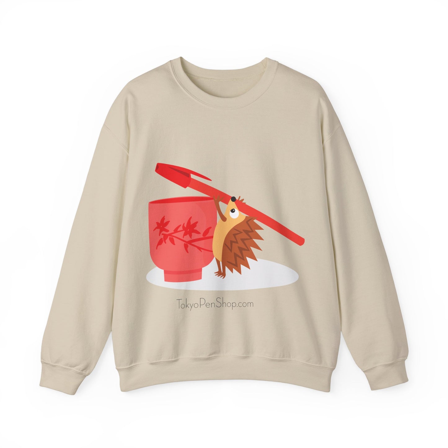 Sudadera unisex con cuello redondo de Tokyo Pen Shop