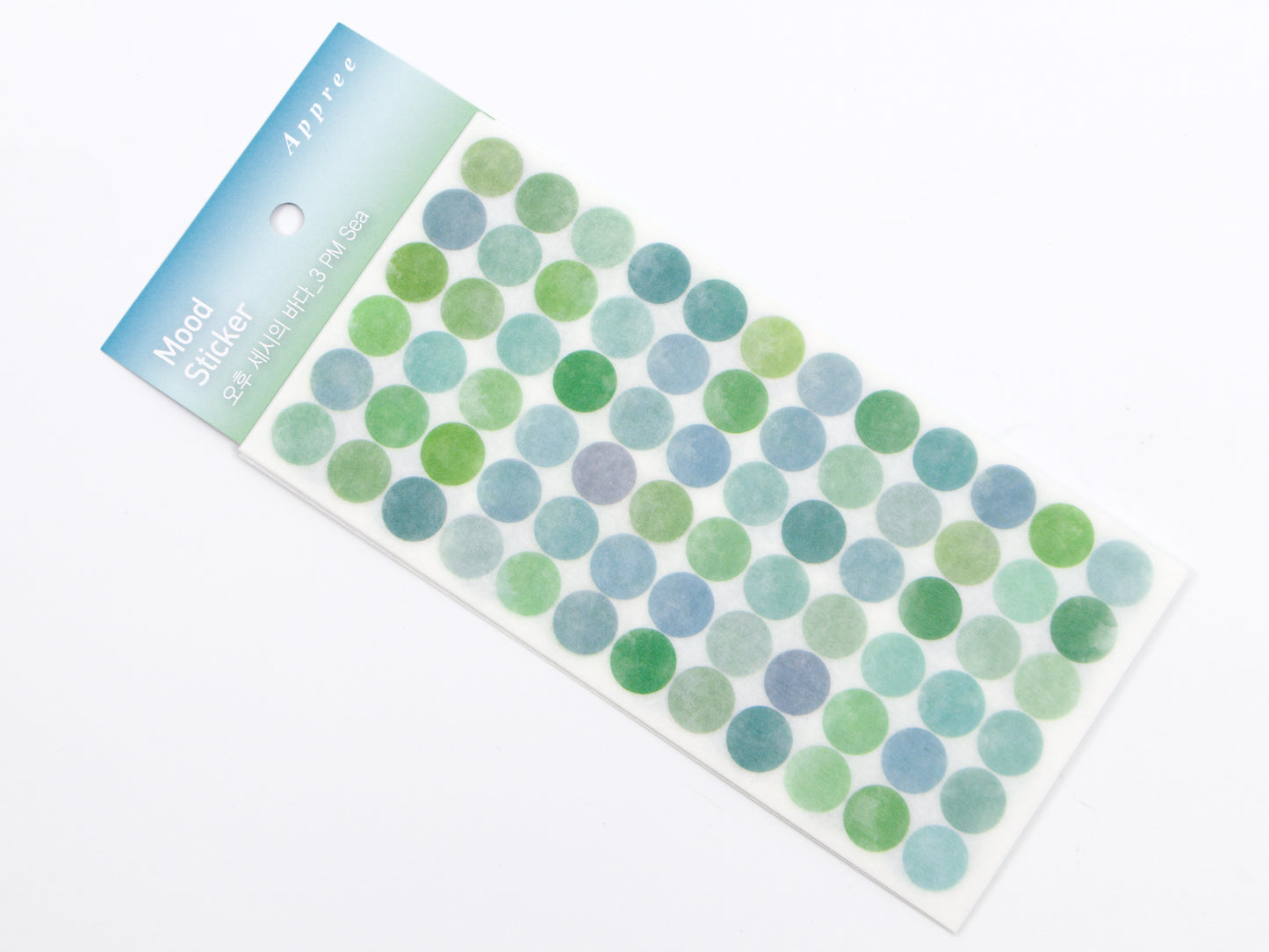 Appree Translucent Washi Dot Mood Stickers