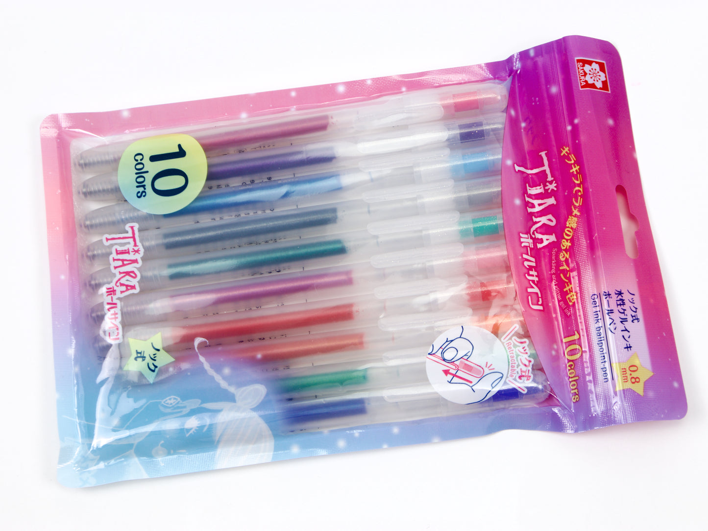 Sakura Ballsign Tiara Knock 10 Color Set