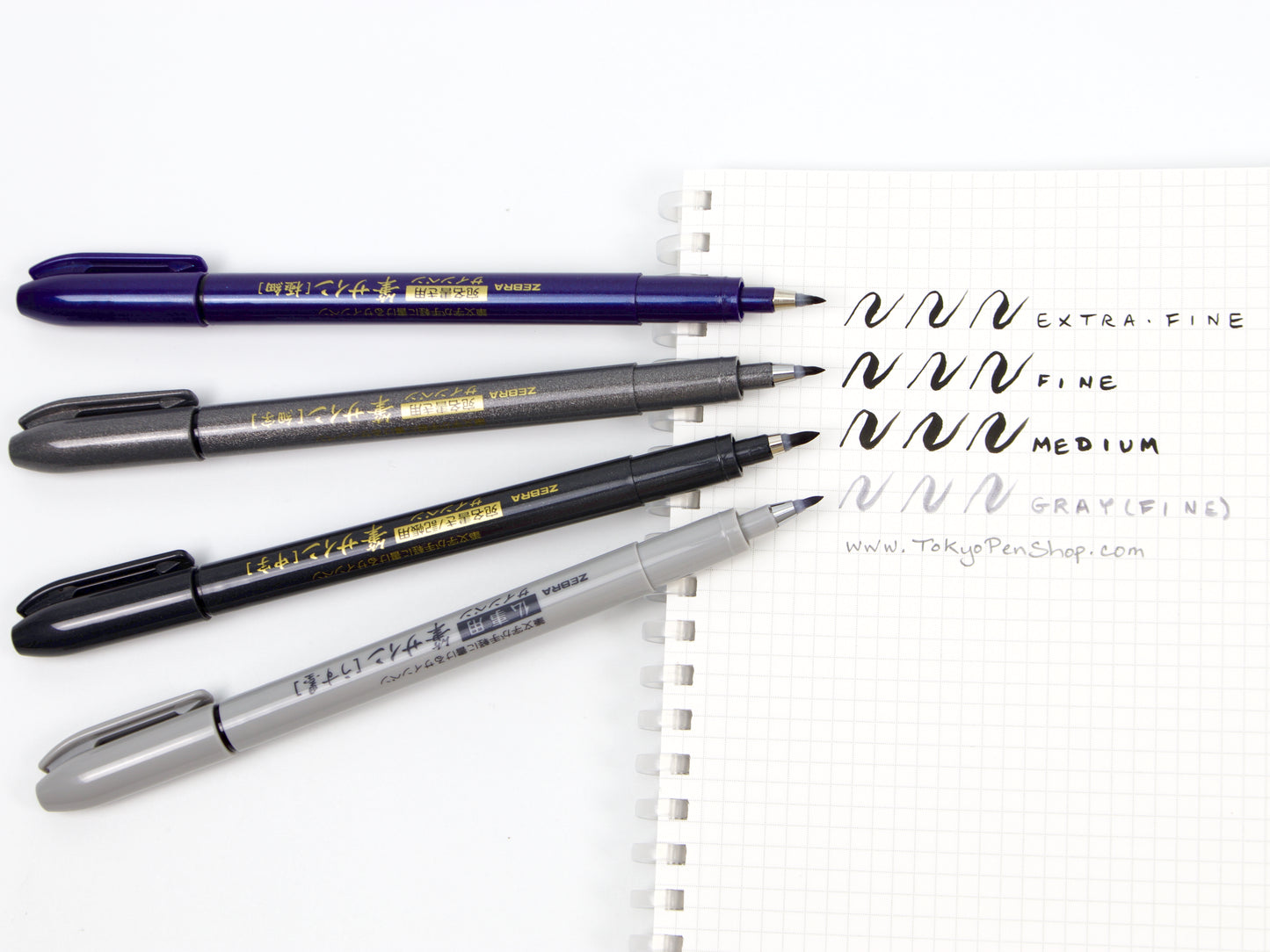 Stylo pinceau à séchage rapide Pilot Shunpitsu