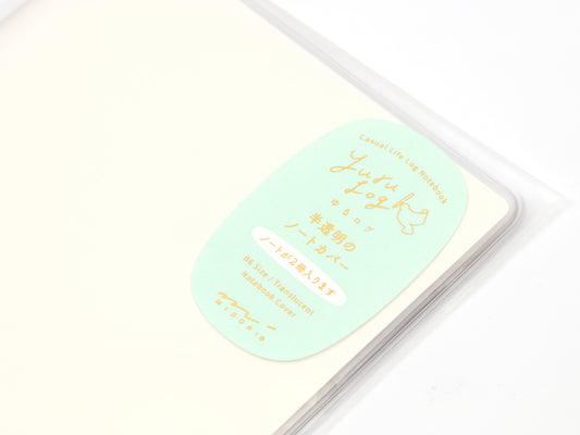 Bûche Yuru Midori transparente B6