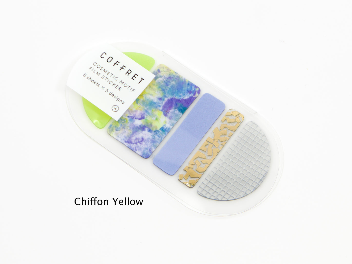 Hitotoki Coffret Cosmetic Motif Film Sticker Mixed Shapes