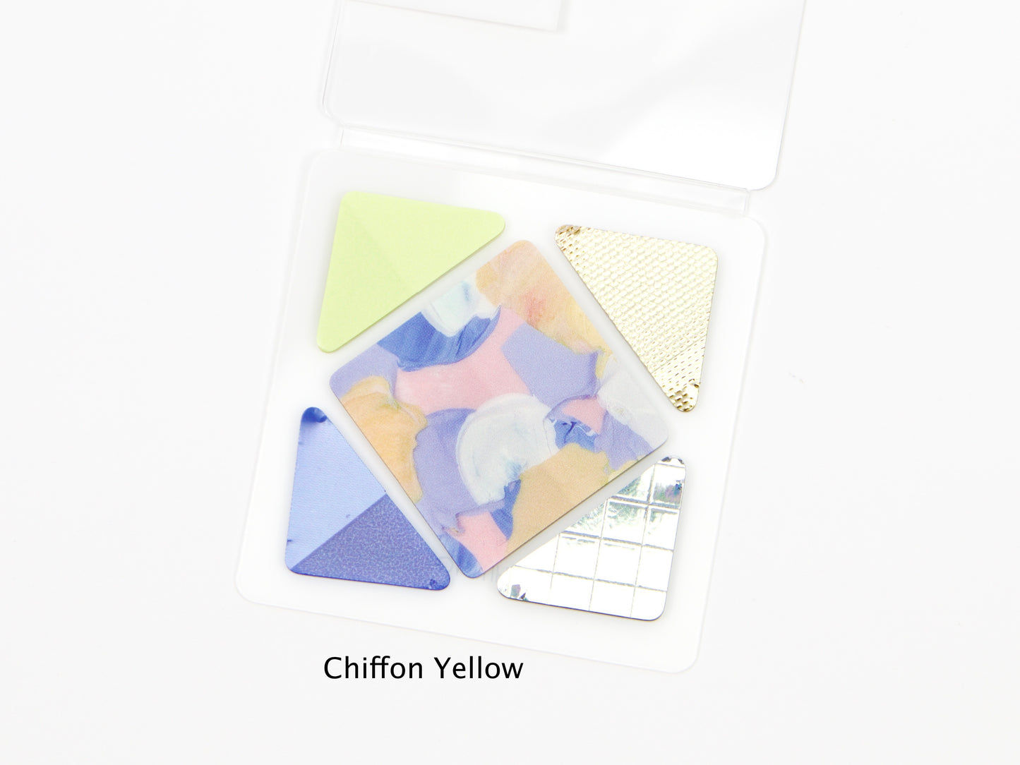 Hitotoki Coffret Cosmetic Motif Film Sticker Square and Triangle