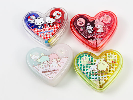 Deco Rush Limited Sanrio Heart Case Set