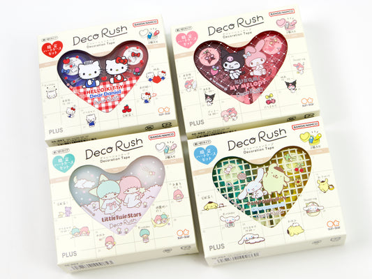Deco Rush Limited Sanrio Heart Case Set
