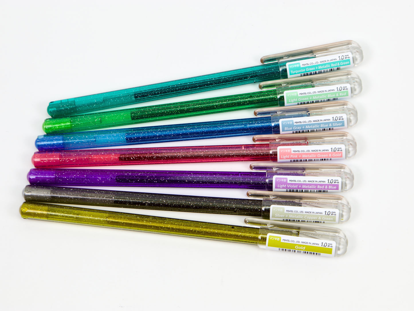 Pentel Hybrid Dual 7 Color Set