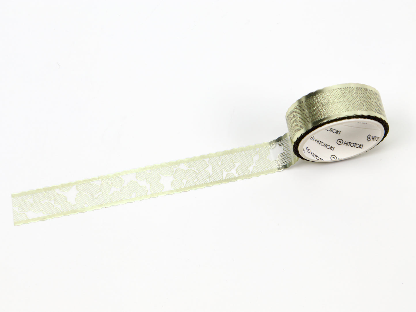 Cinta adhesiva transparente Hitotoki SODA Sparkle de 15 mm