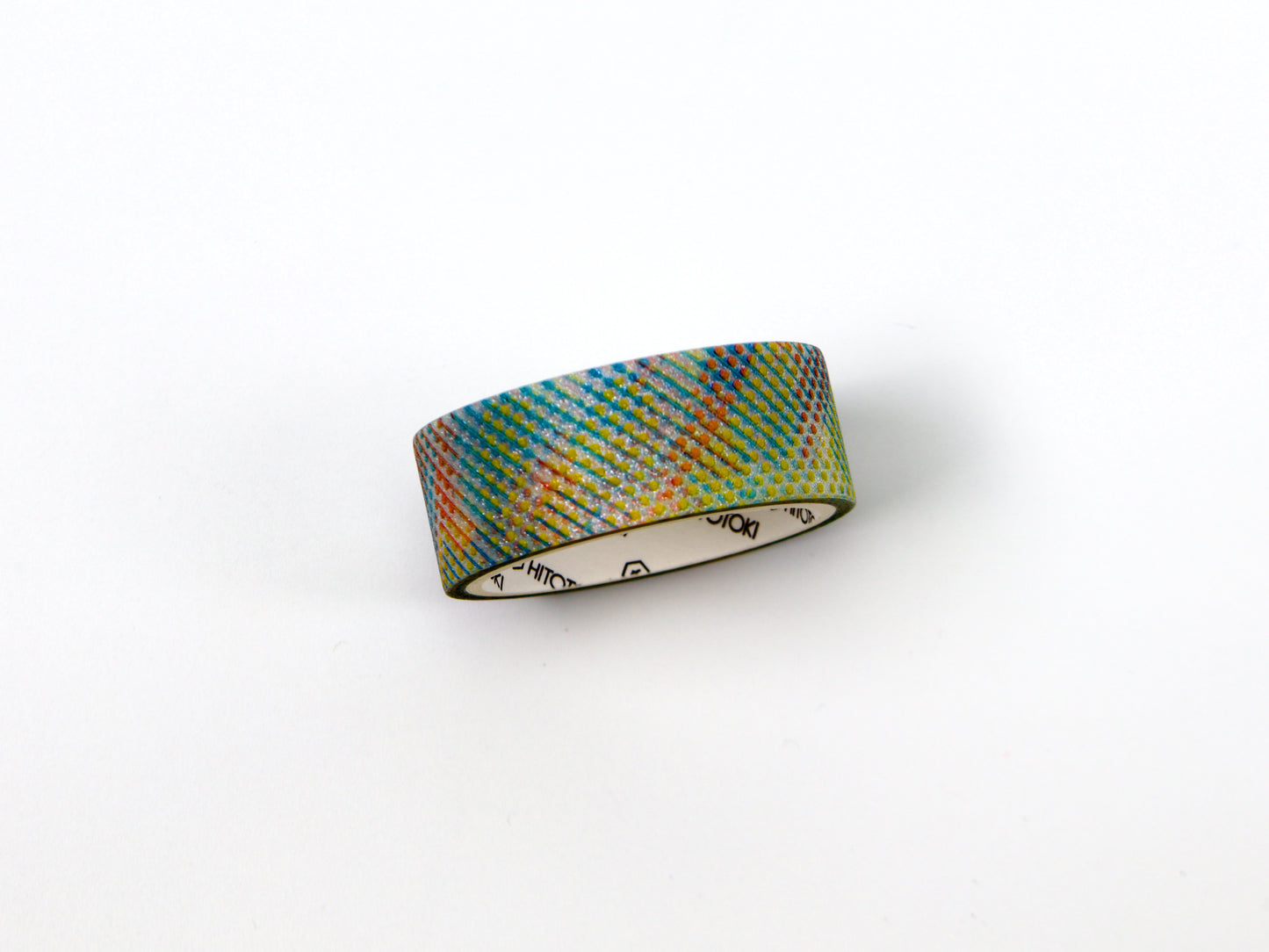 Cinta adhesiva transparente Hitotoki SODA Sparkle de 15 mm
