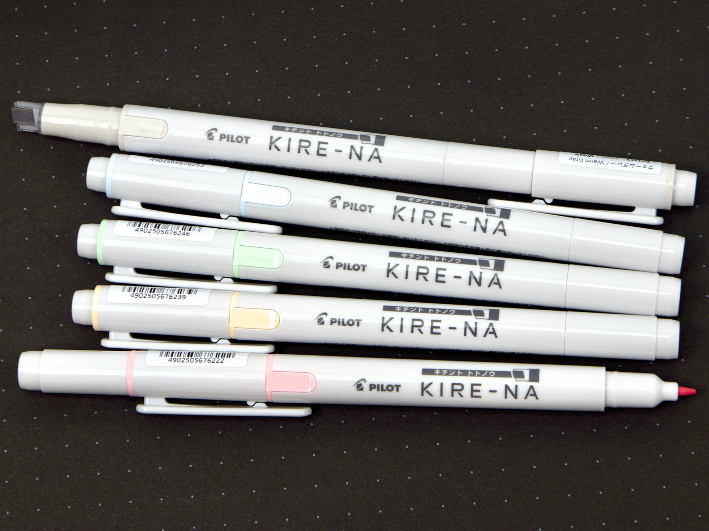 Pilot Kire-Na Highlighter 5 Color Set