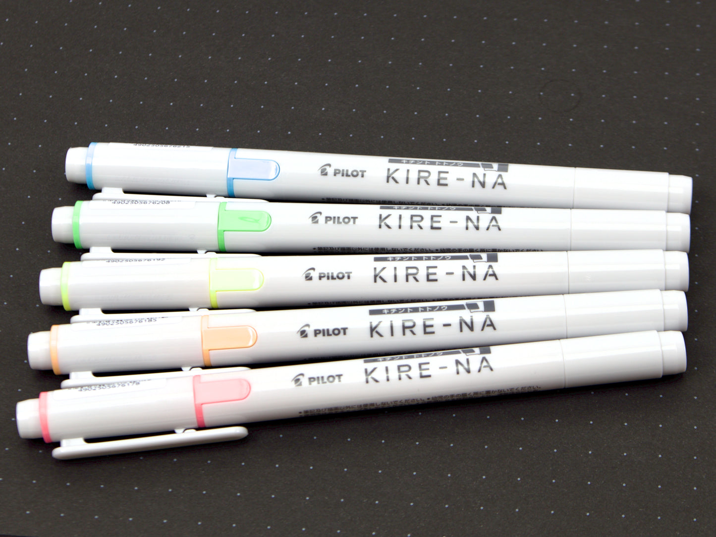 Pilot Kire-Na Highlighter 5 Color Set
