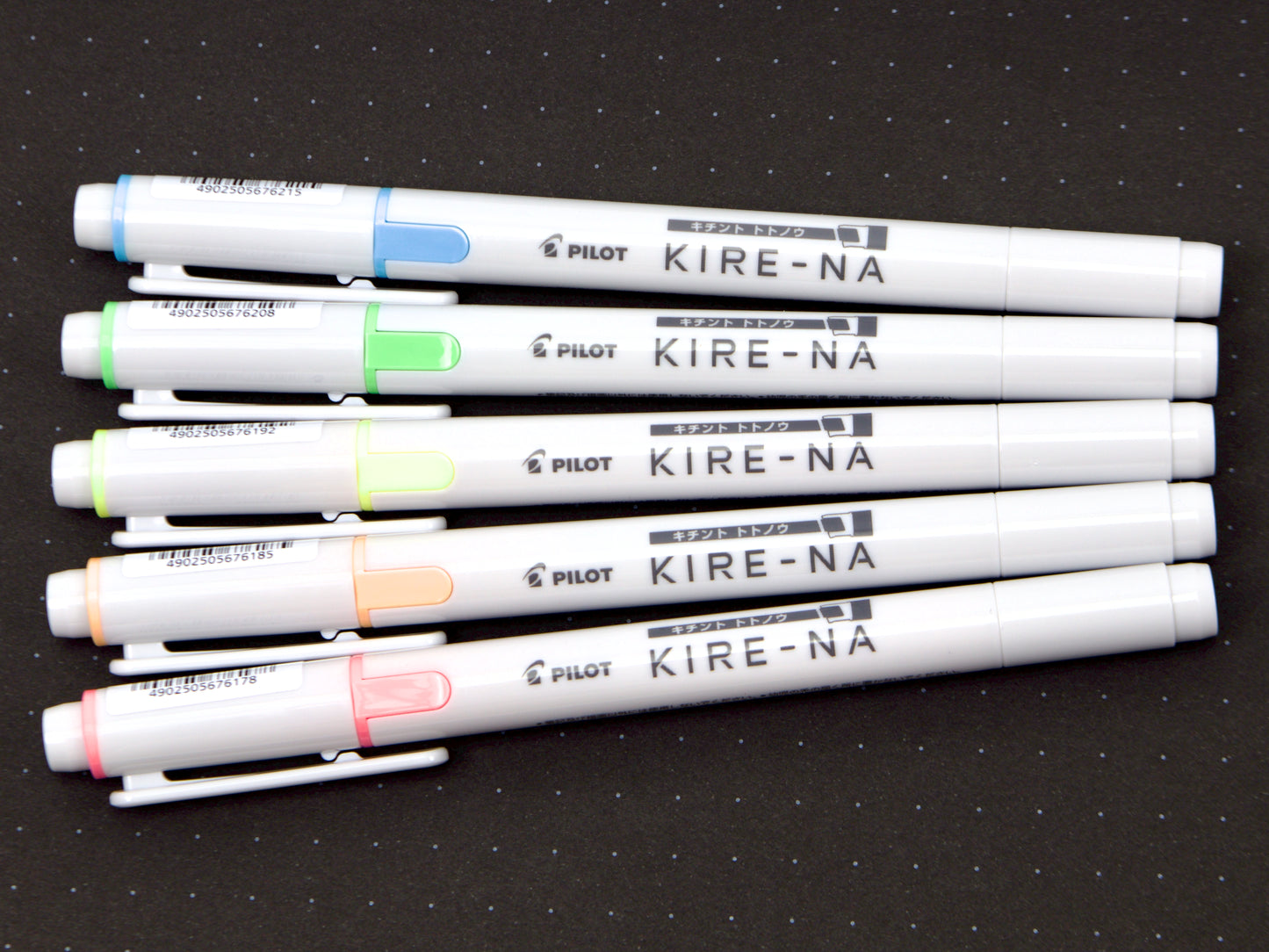 Pilot Kire-Na Highlighter 5 Color Set