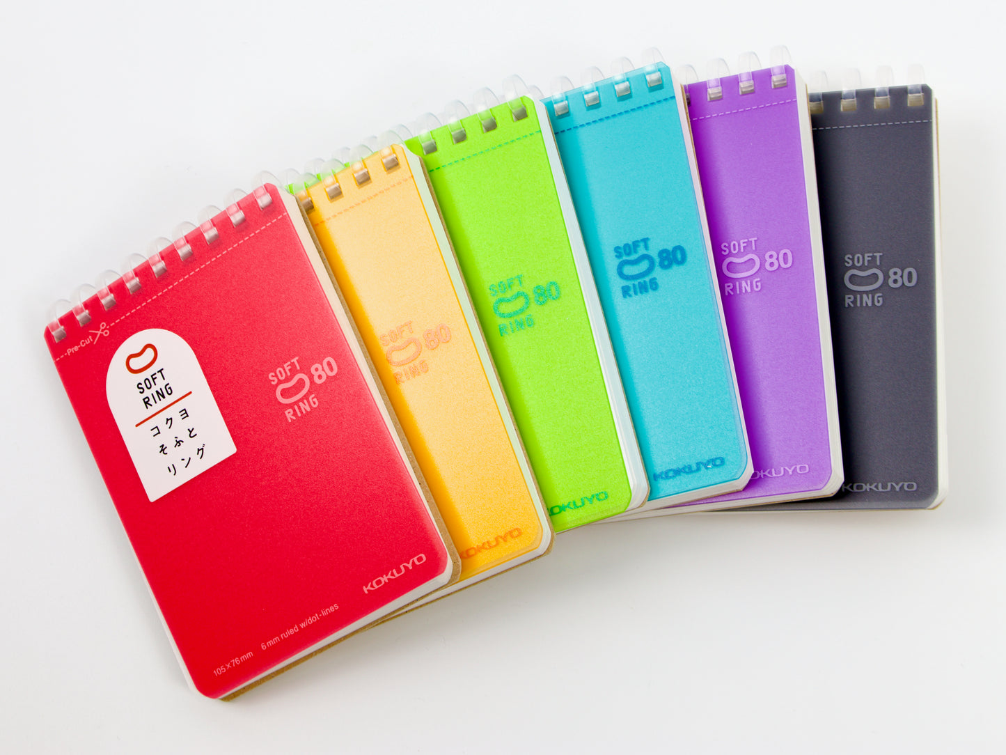 Kokuyo Soft Ring Color A7 Pocket Reporter