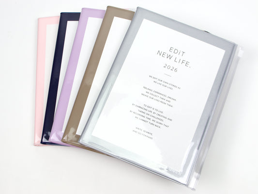 Mark's Inc. EdiT New Life Clear Pocket 2026 A5