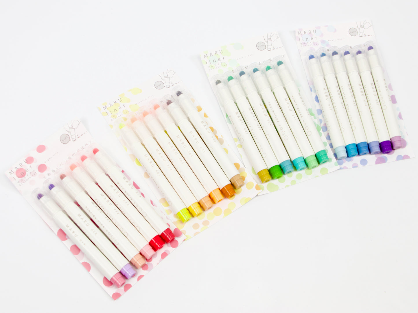 Lot de 6 crayons à papier Kobaru Maru Liner