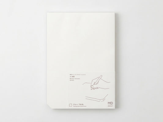 Midori MD Paper Doublebound A5 Notepad Cotton