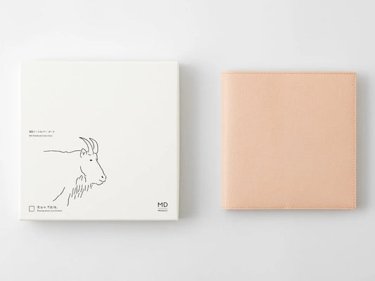 Midori MD Paper A5 Square Notebook Goat Cover