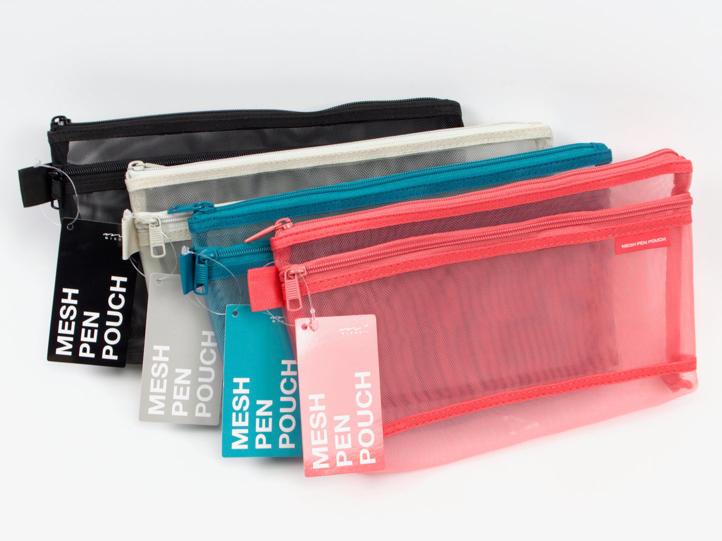 Midori Mesh Double Zip Case