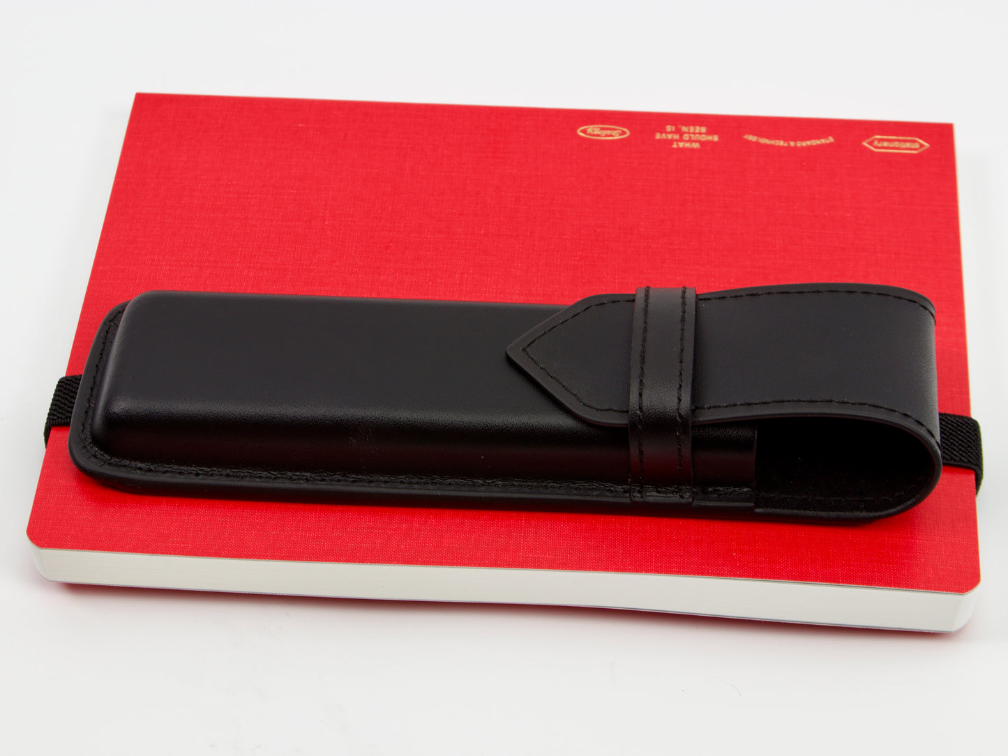 Étui à stylos Midori Book Band en cuir recyclé