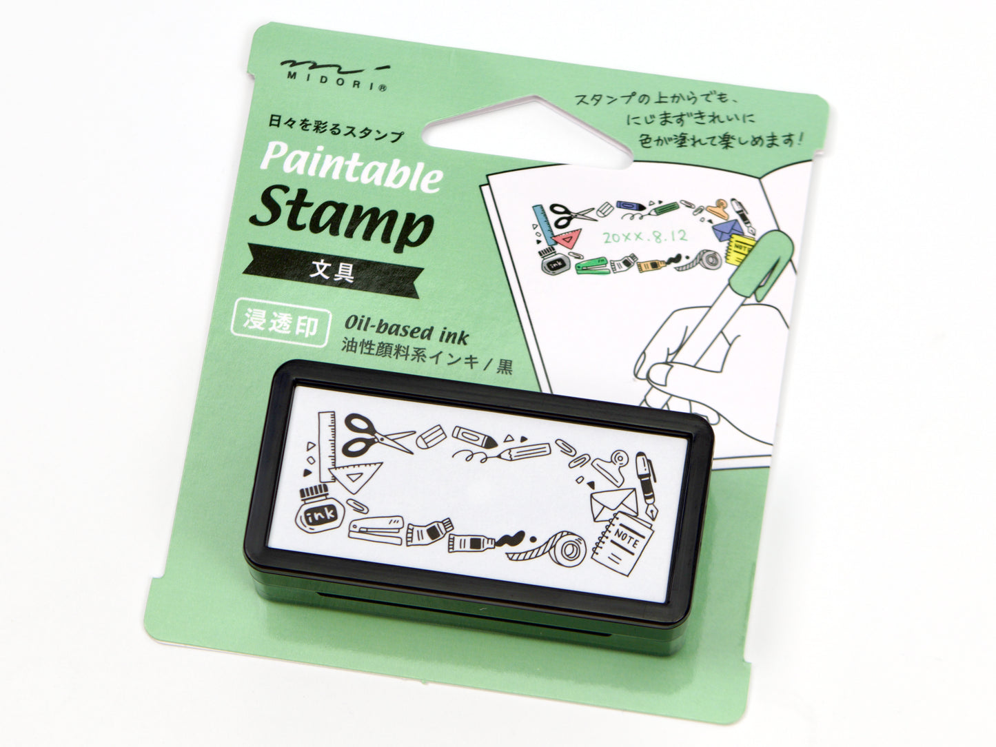 Demi-tampon à peindre Midori