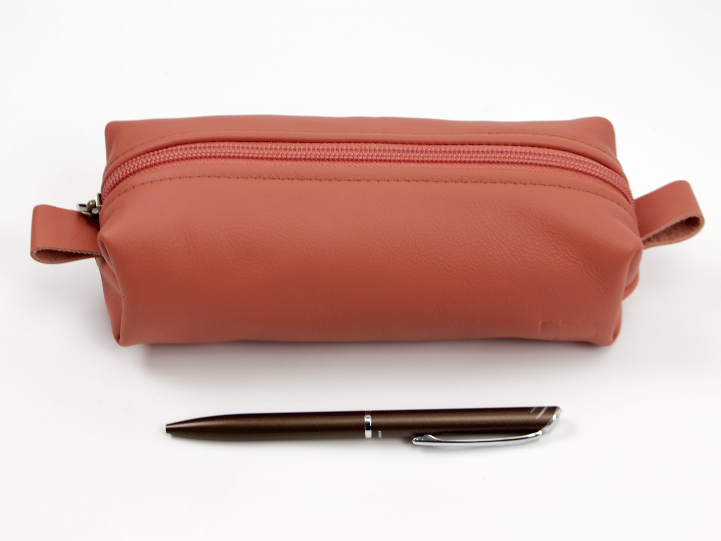 Trousse à stylos Milloo Rec Marron chocolat