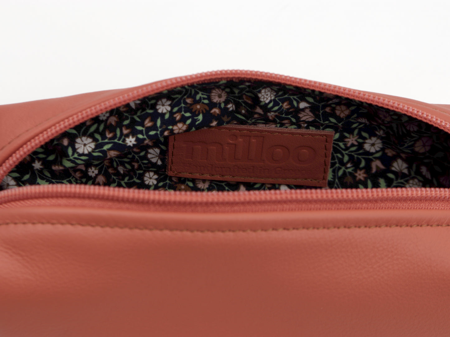 Trousse à stylos Milloo Rec Marron chocolat