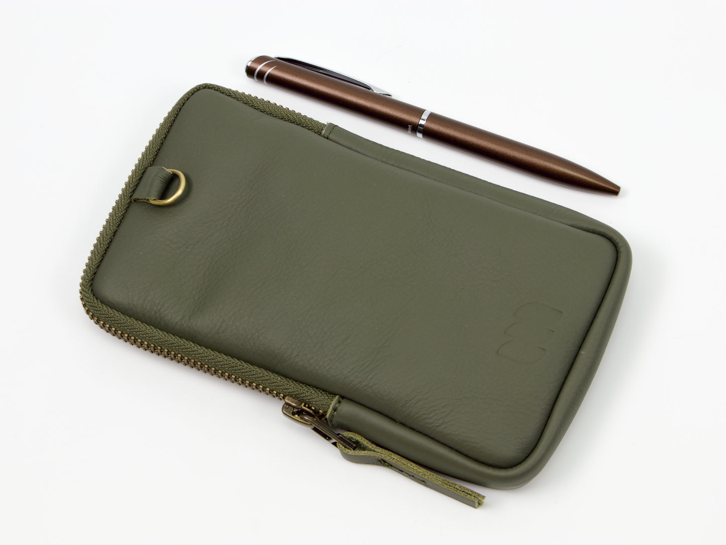 milloo Slim Pen Case Olive Green