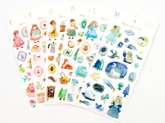 Mind Wave Mon Atelier Stickers