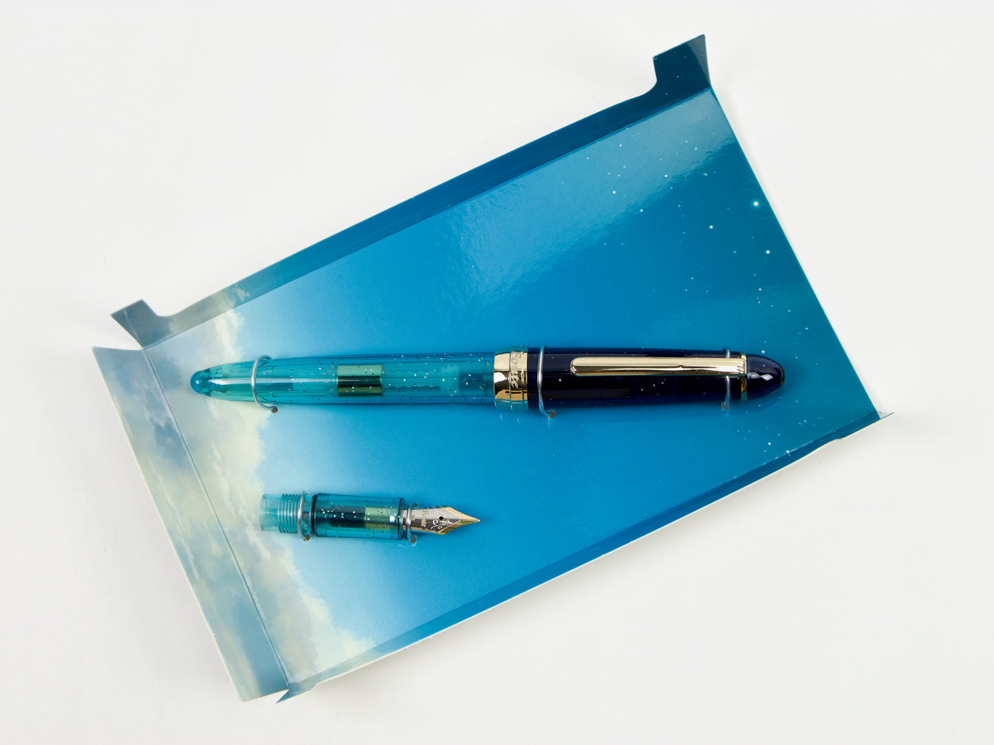 Fonte Sky Blue Fountain Pen Series