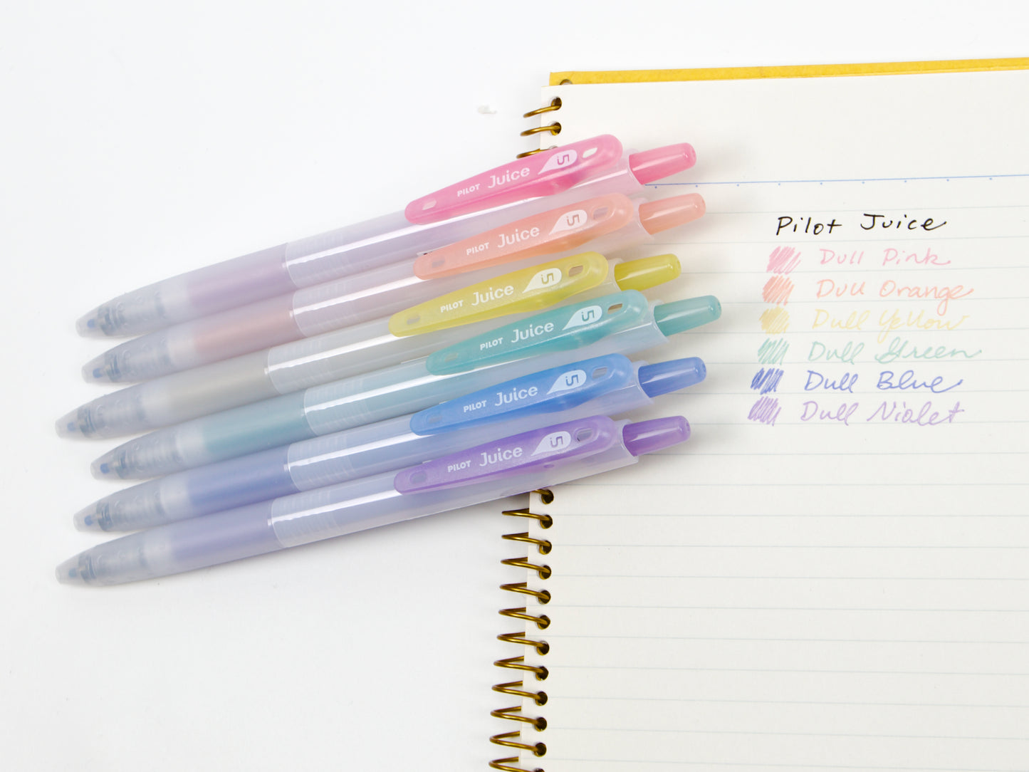 Ensemble de couleurs de ton terne Pilot Juice
