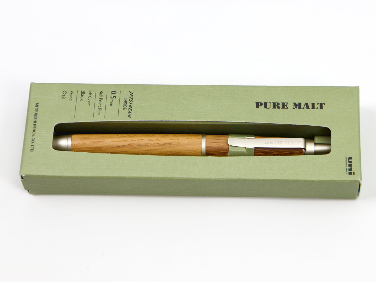 Stylo à bille en pur malt