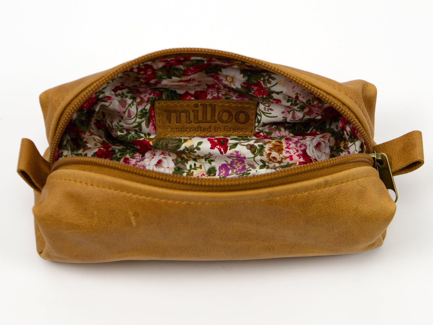 Estuche para bolígrafo Milloo Rec en color marrón desgastado 