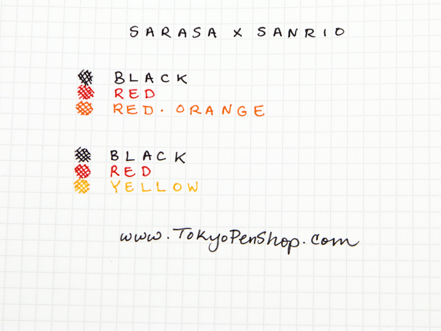 Recambio de clip Disney x Sarasa de 0,5 mm RJF