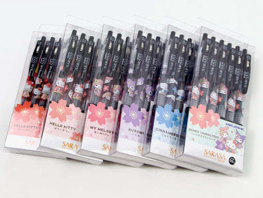 Sanrio Kimono X Sarasa Clip Set