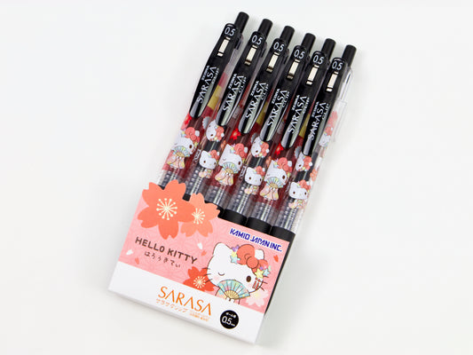 Sanrio Kimono X Sarasa Clip Set