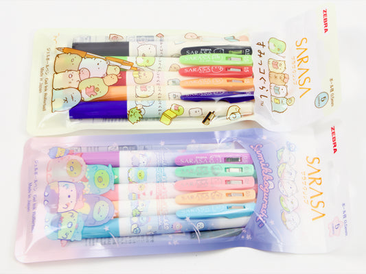 Sumikko Gurashi Sarasa Clip 5 Color Set LTD