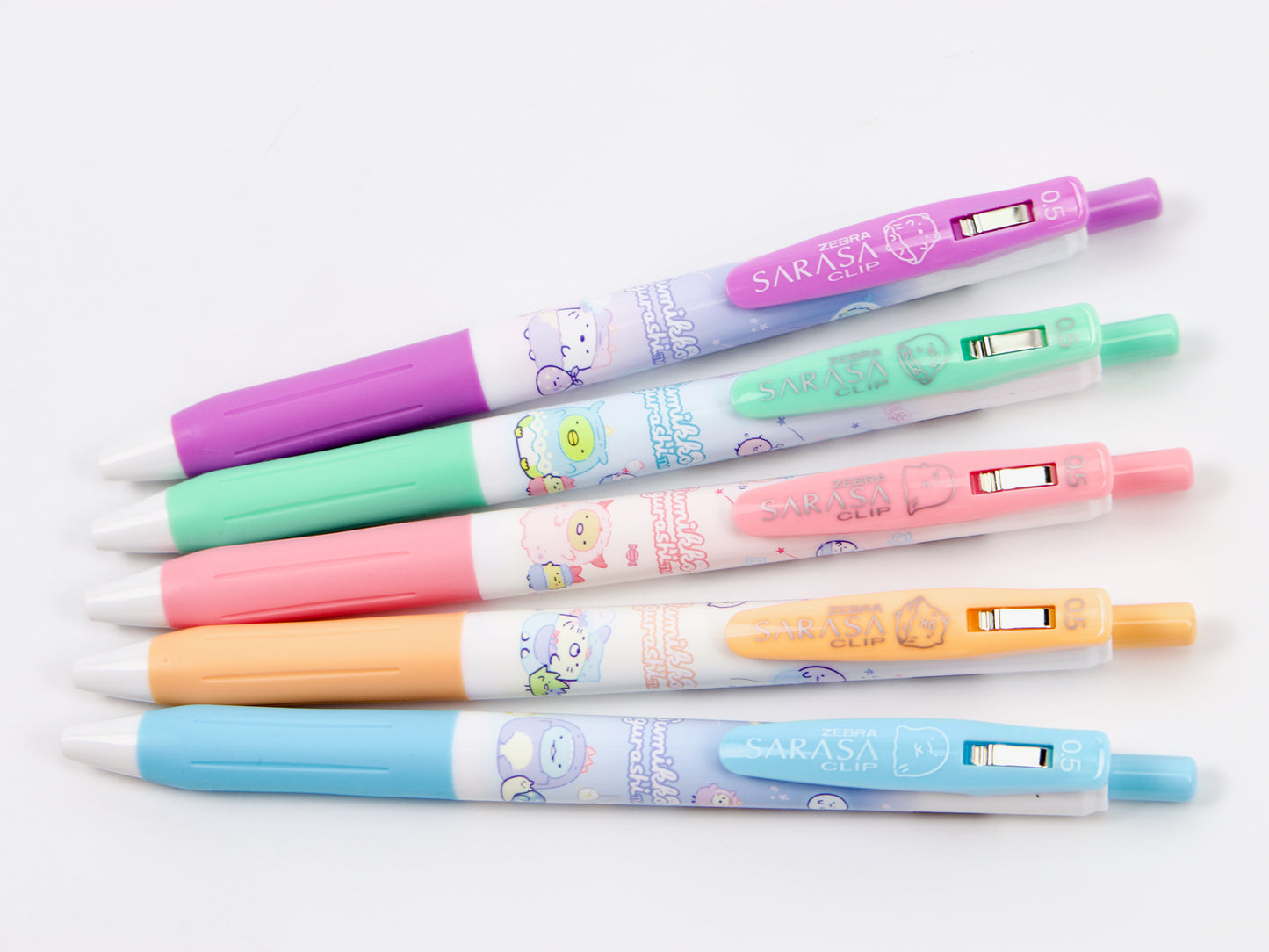 Sumikko Gurashi Sarasa Clip 5 Color Set LTD