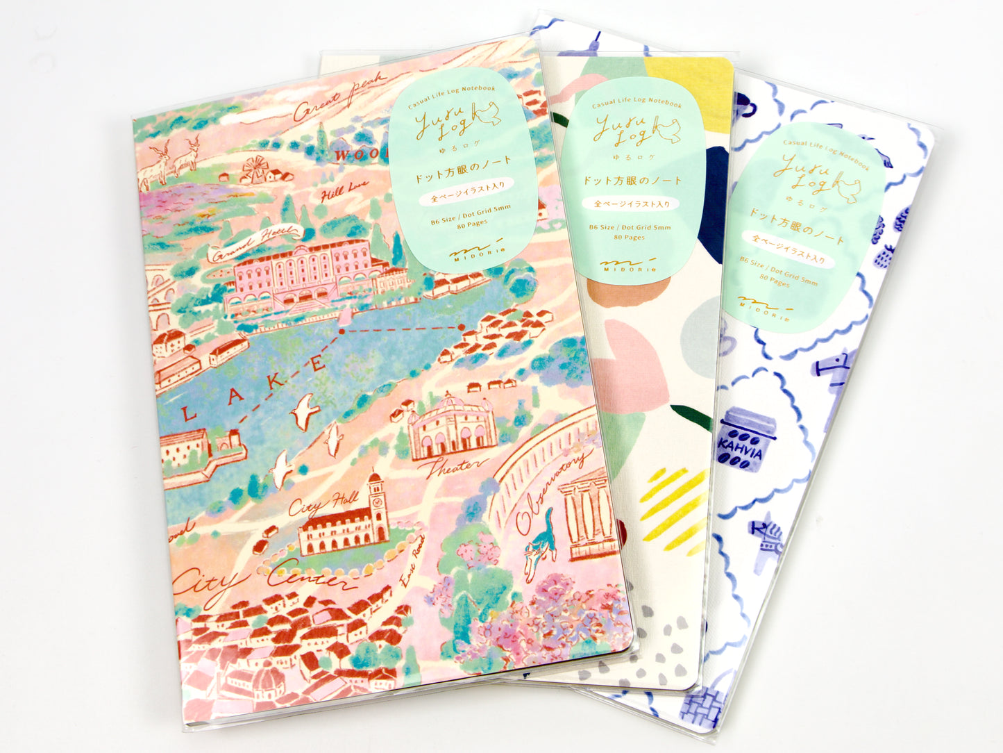 Cuaderno de bitácora Midori Yuru B6