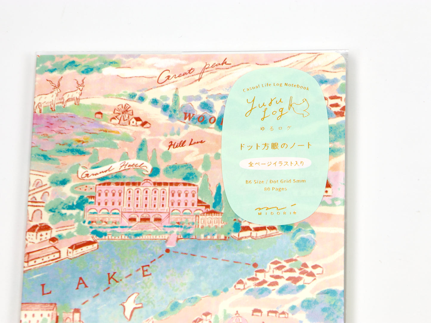 Cuaderno de bitácora Midori Yuru B6