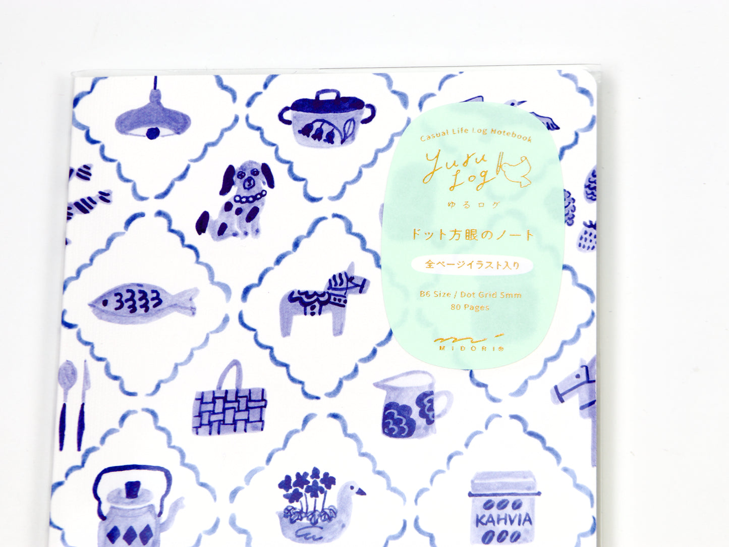 Cuaderno de bitácora Midori Yuru B6