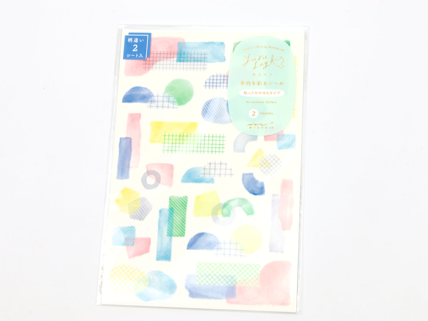 Pegatinas para escribir de Midori Yuru Log