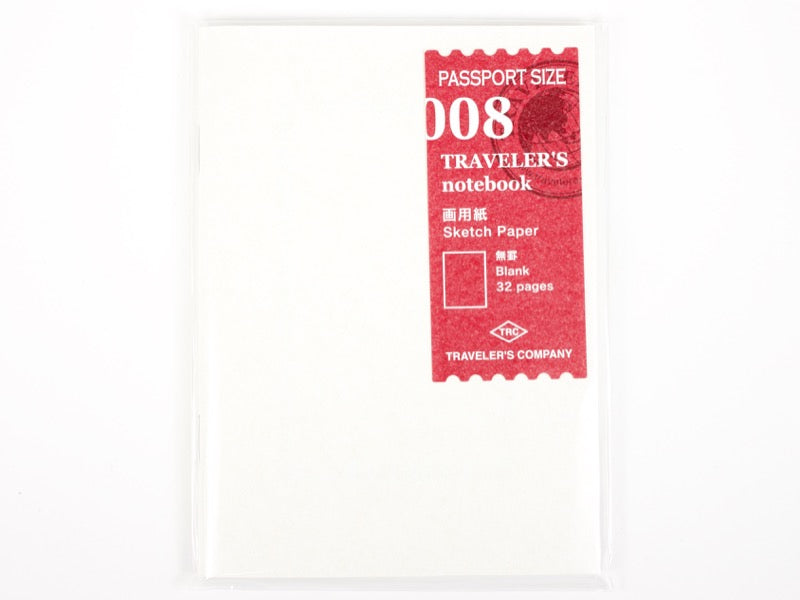 Passport 008 Sketch Paper