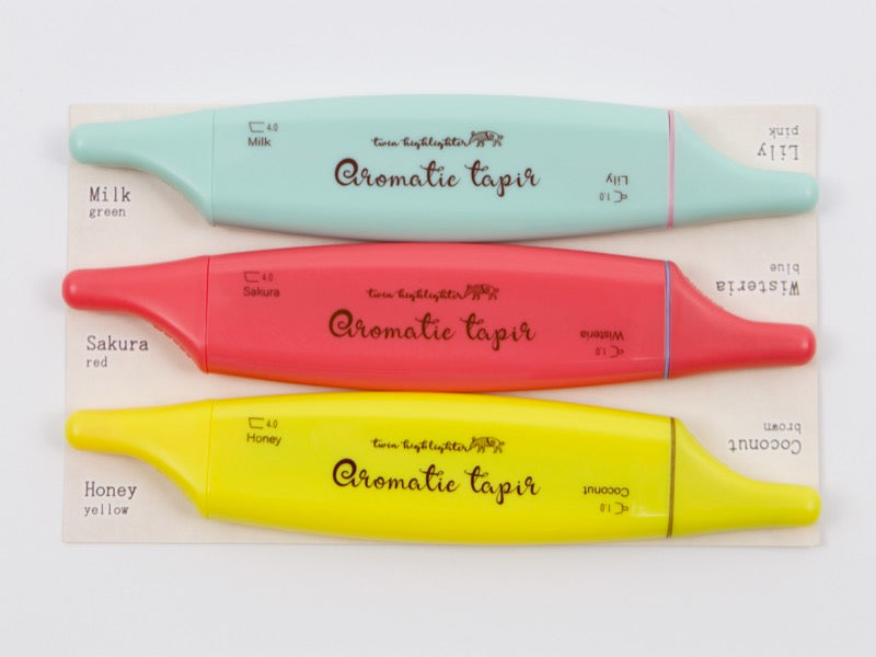 Tapir aromático Kobaru en tres colores
