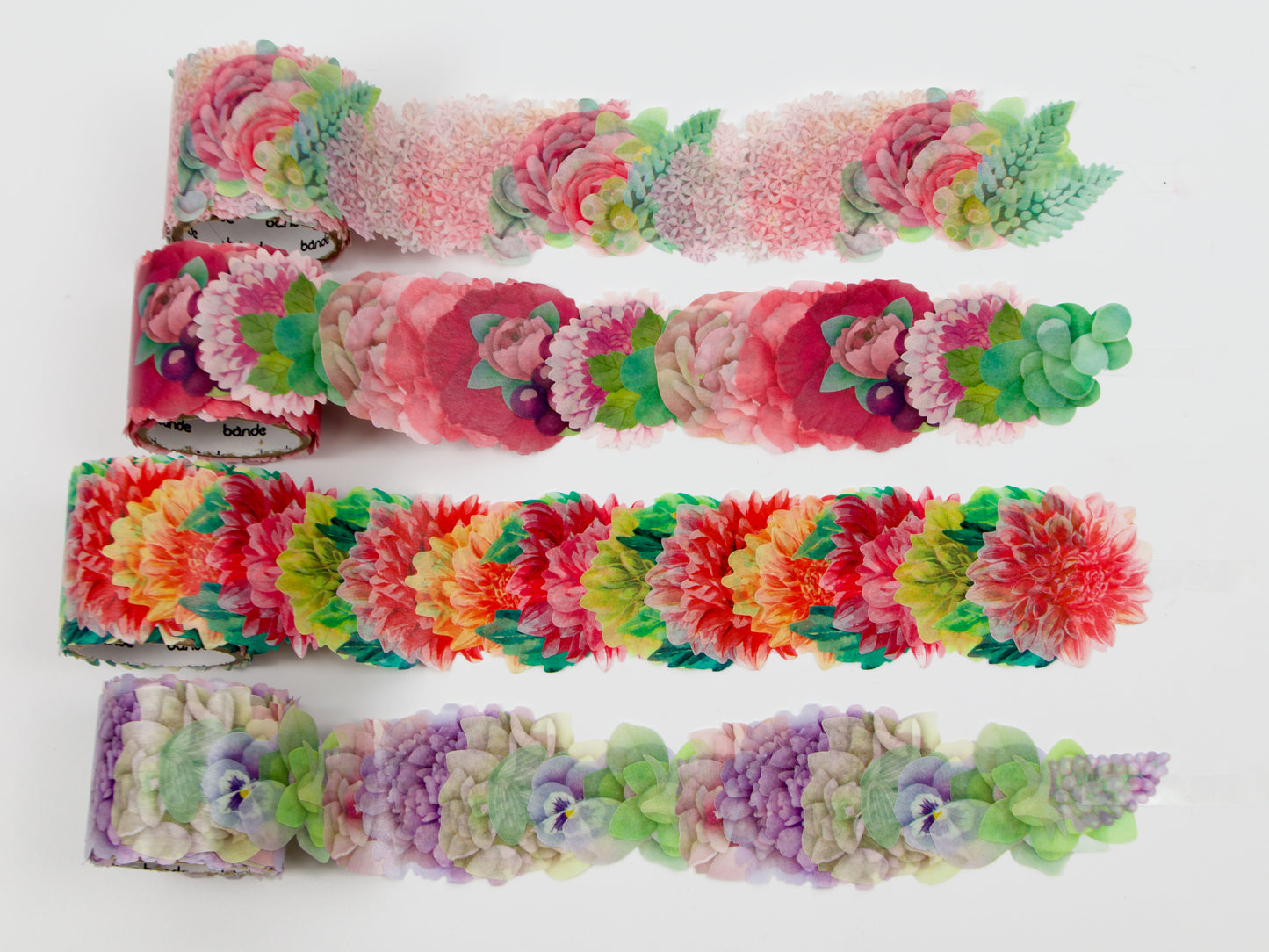 Bande Washi Roll Stickers - Large Floral