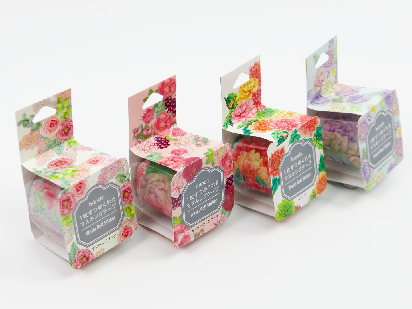 Bande Washi Roll Stickers - Large Floral