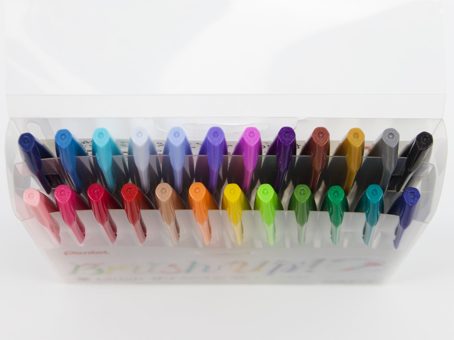 Pentel Fude Touch Sign Pen 24 Color Set