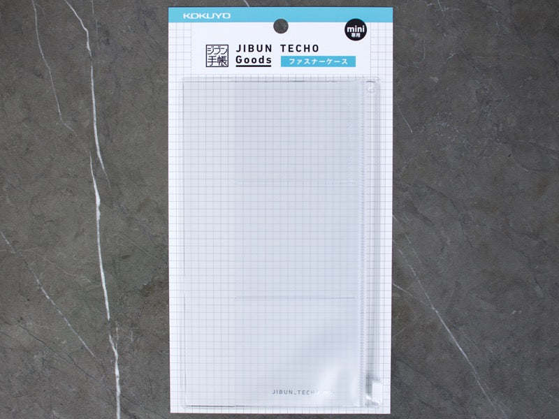 Jibun Techo Étui à fermeture éclair Mini (B6 Slim)