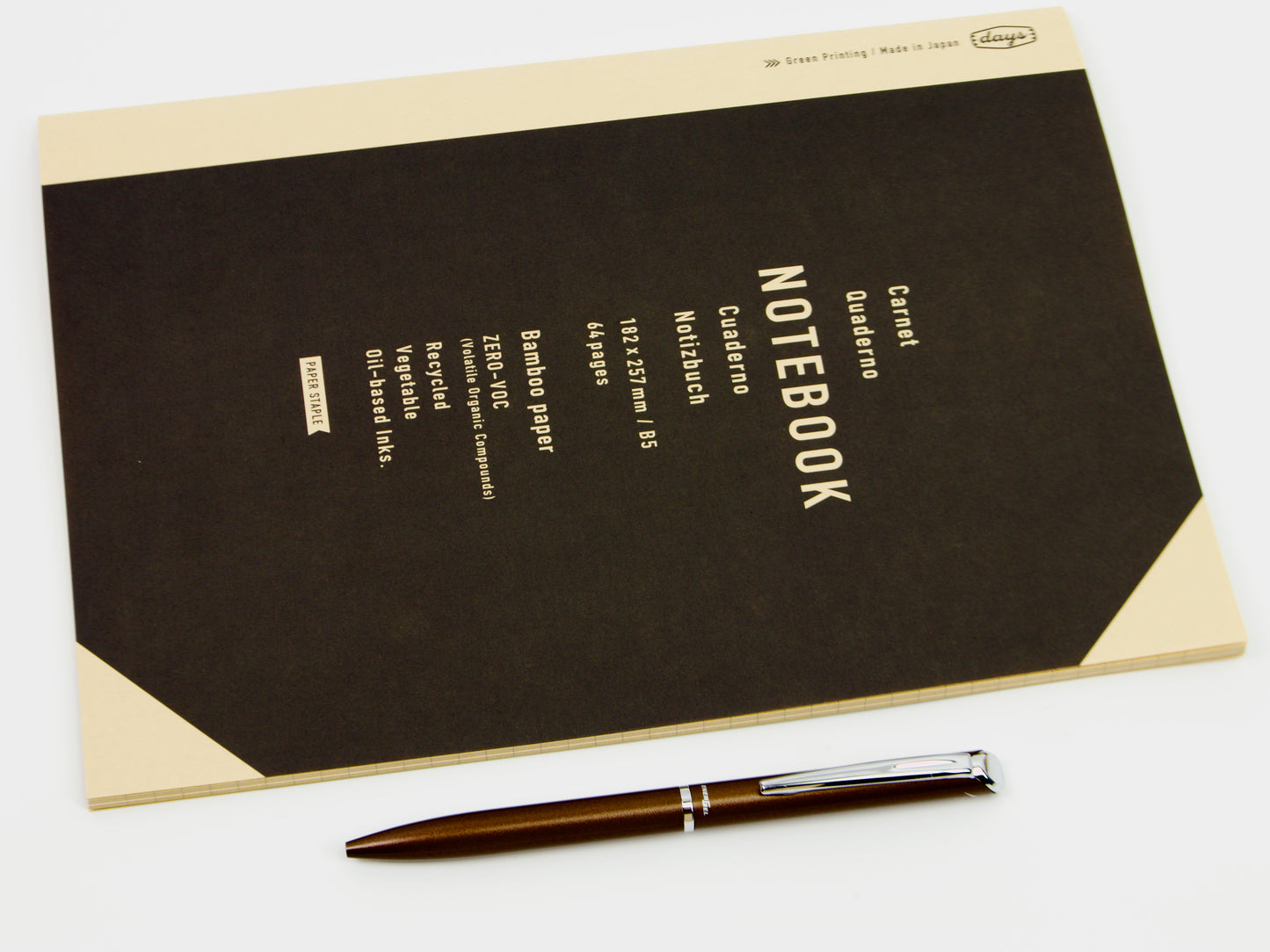 Mark's Inc. Carnet Bamboo Paper Notebook B5
